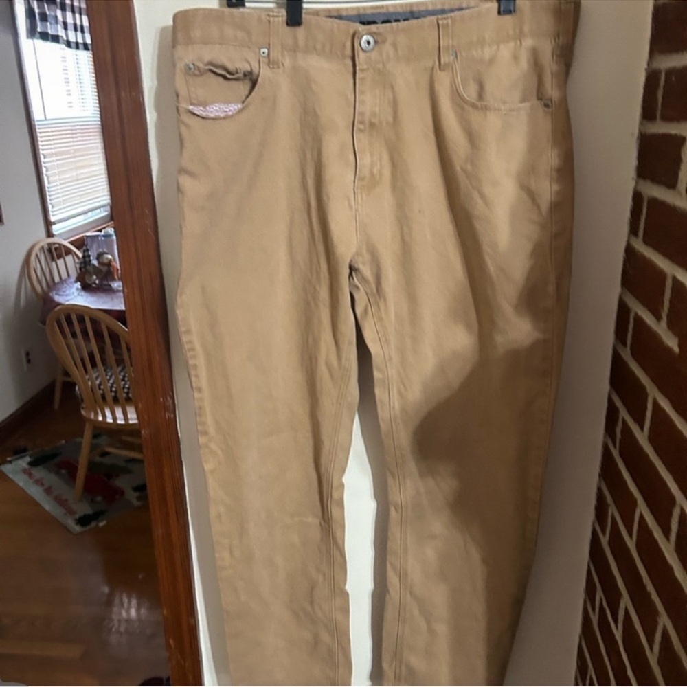 Iron Co Men's Size 38 x 32 Tan Pants